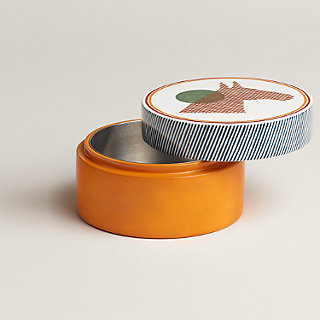 Caixa Saut Hermès, modelo pequeno - Bege | Hermès Brasil